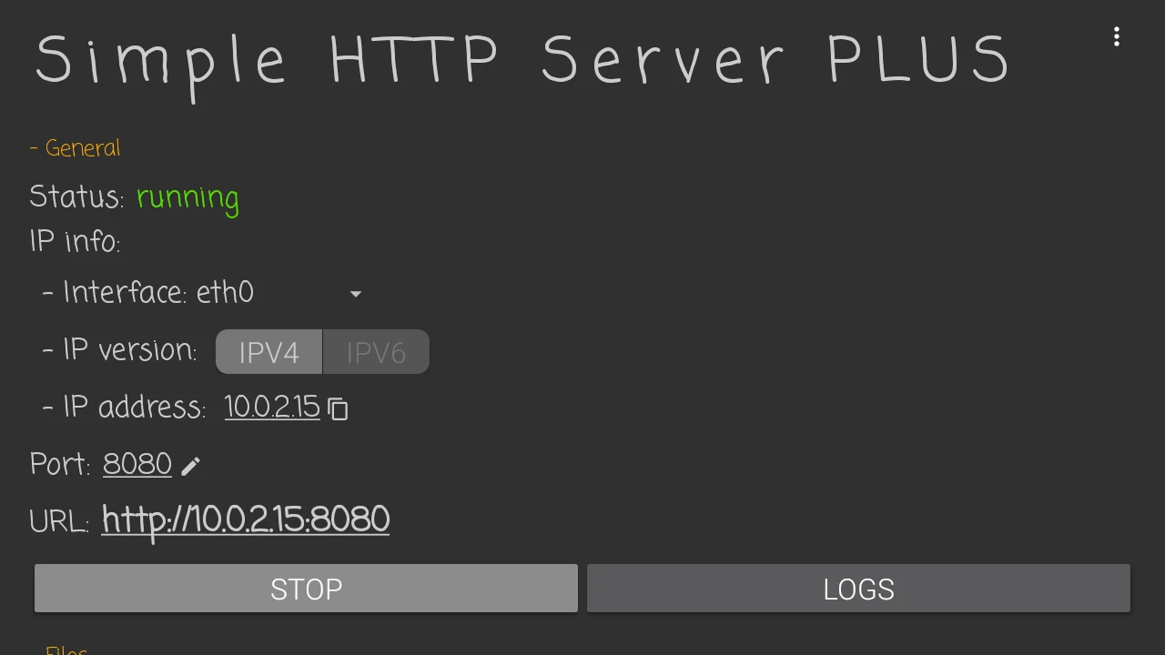 SHTTPS+ screenshot
