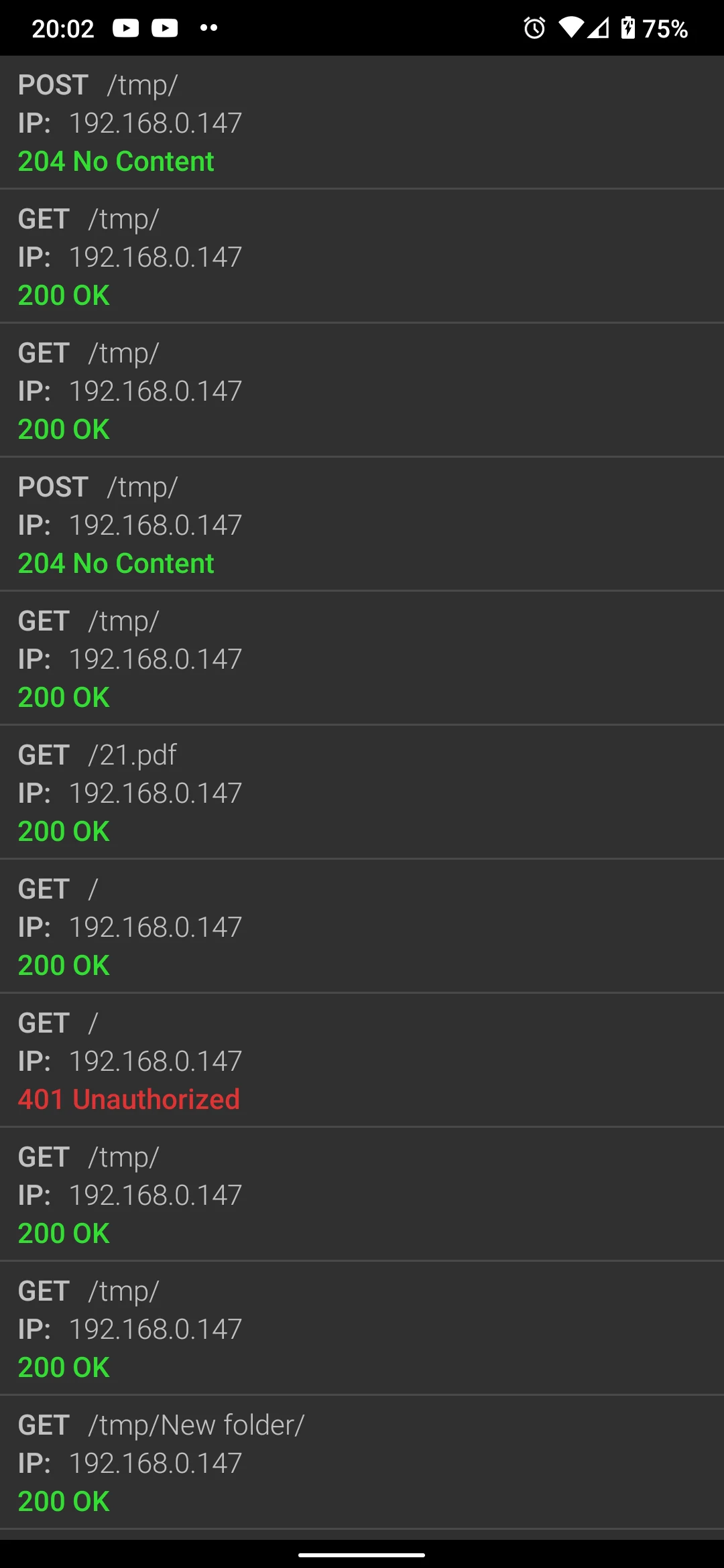 SHTTPS+ screenshot