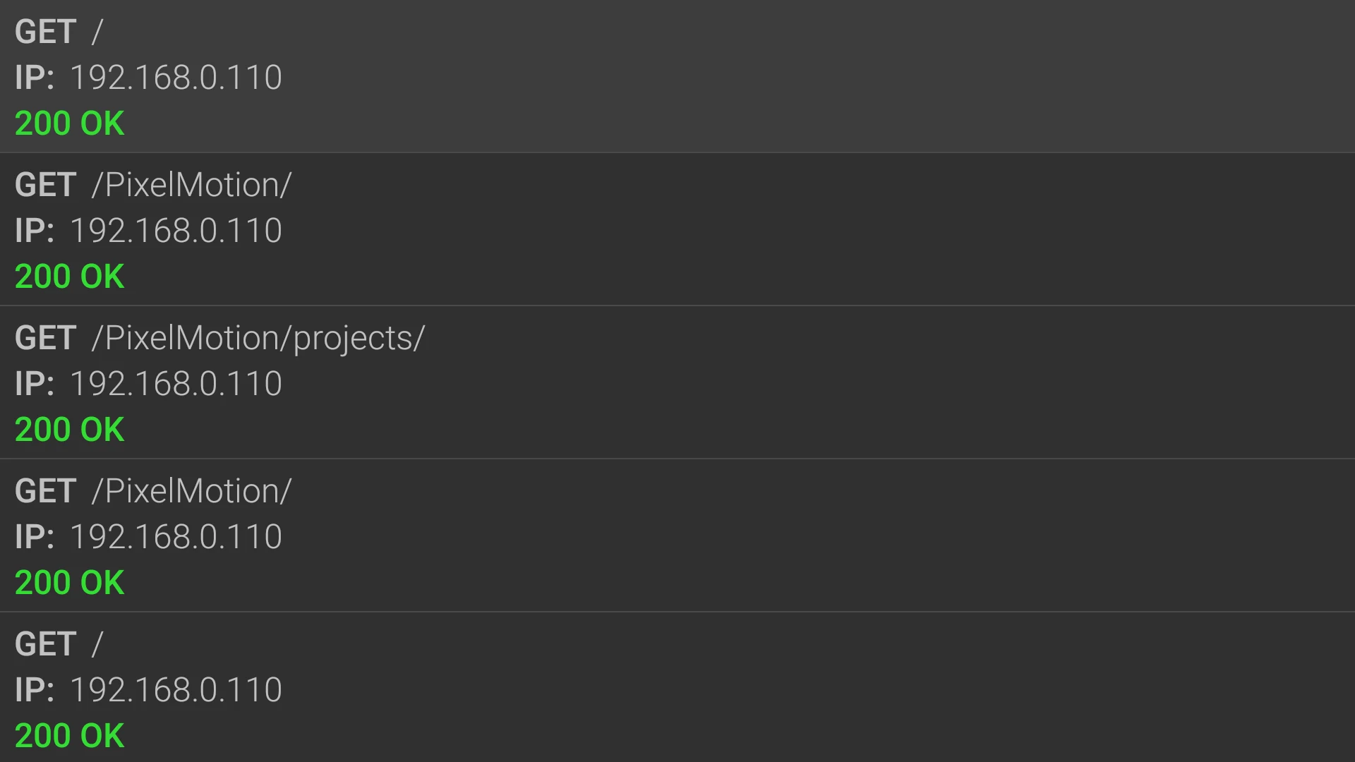 SHTTPS: Simple HTTP Server screenshot