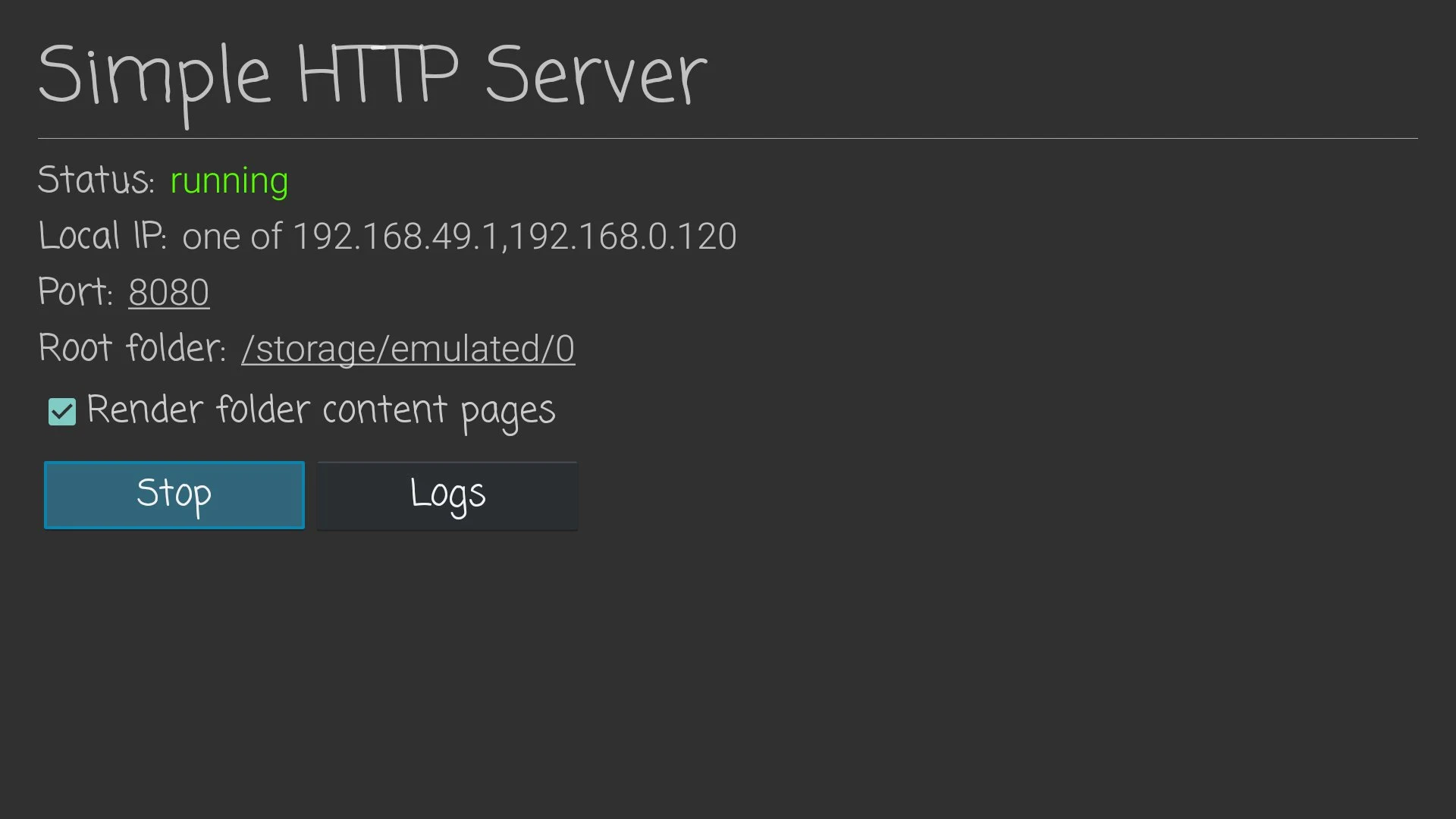 SHTTPS screenshot
